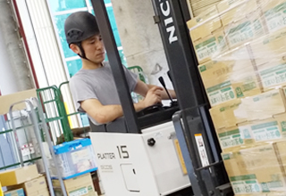 倉庫管理・商品入出荷イメージ