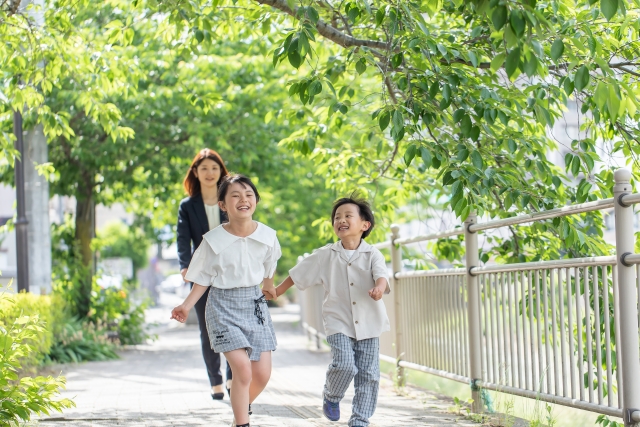 笑顔の子どもたち