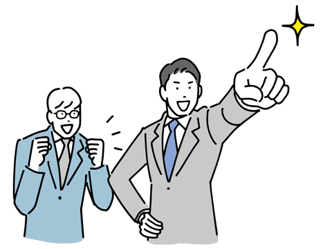 一緒に健康経営優良法人の取得を目指しましょう！