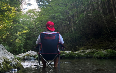 自然でチェアリング