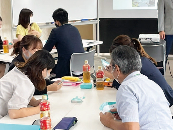 ビジネスパーソン研修の様子